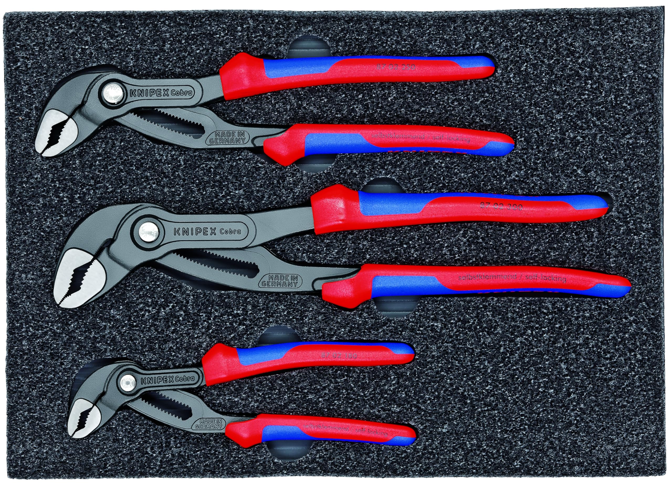 Foto 3 pulgar | Juego de Pinzas Knipex de 3 Piezas-Venta Internacional