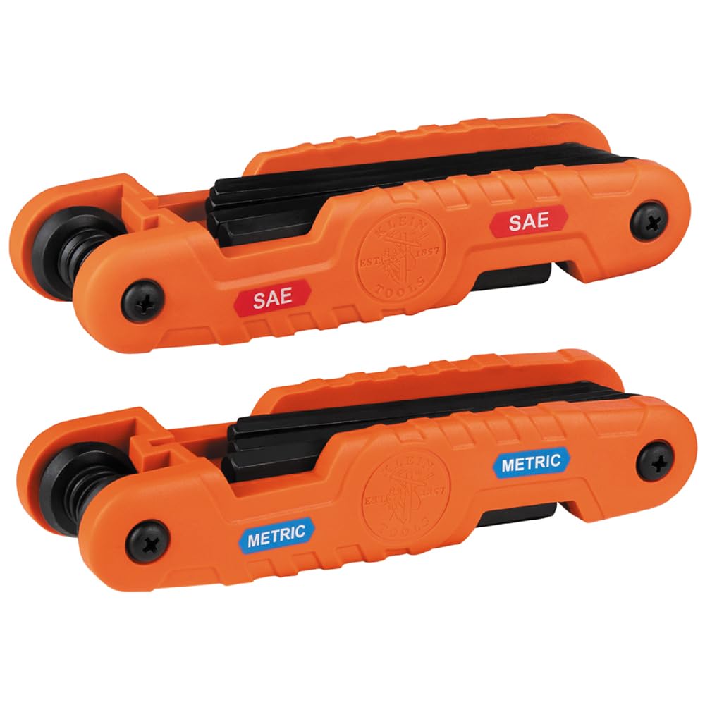Foto 1 | Juego De Llaves Hexagonales Klein Tools Pro, Plegables, Sae Y Métricas - Venta Internacional.