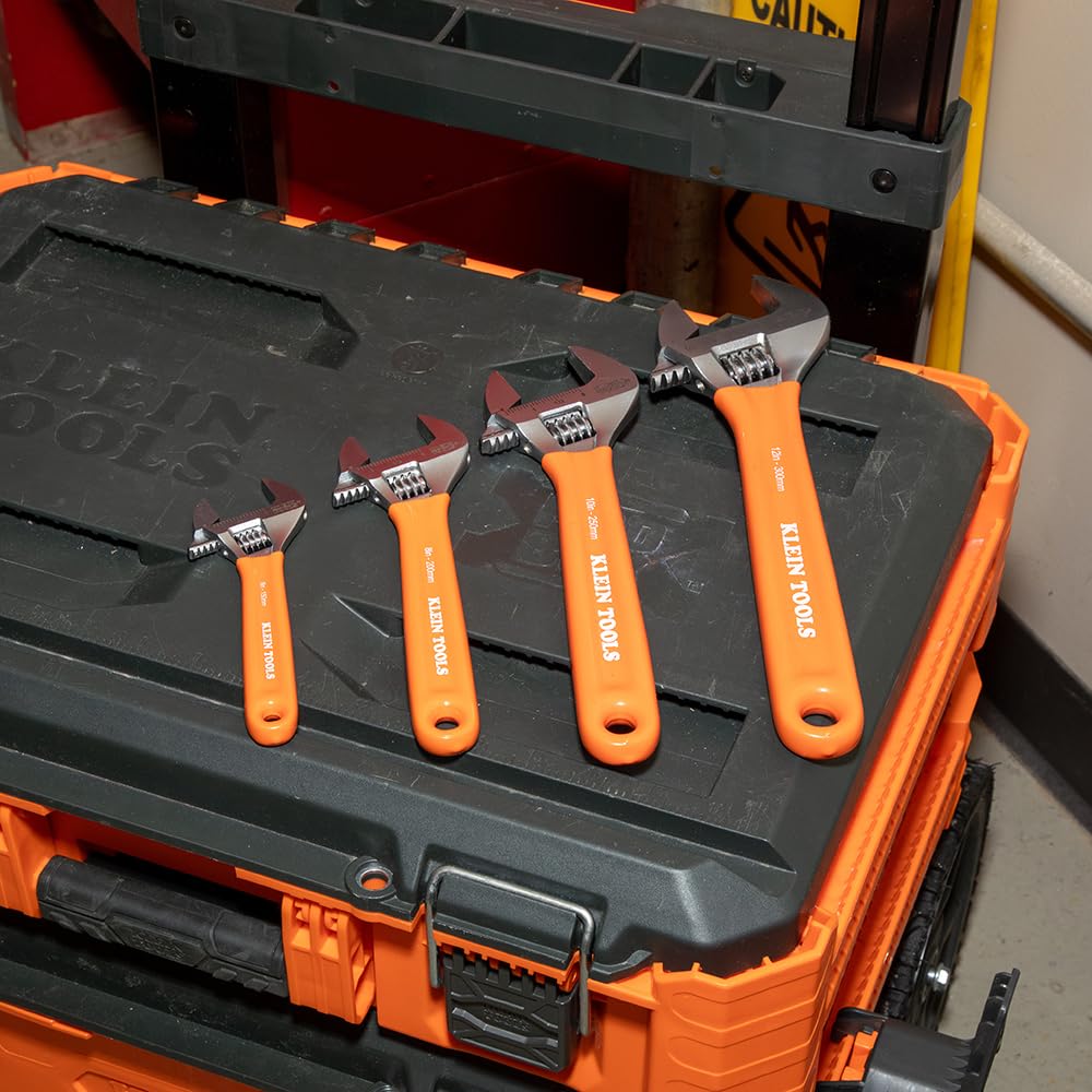 Foto 4 pulgar | Juego de Llaves Ajustables Klein Tools Capacidad Extra 4 Piezas - Venta Internacional