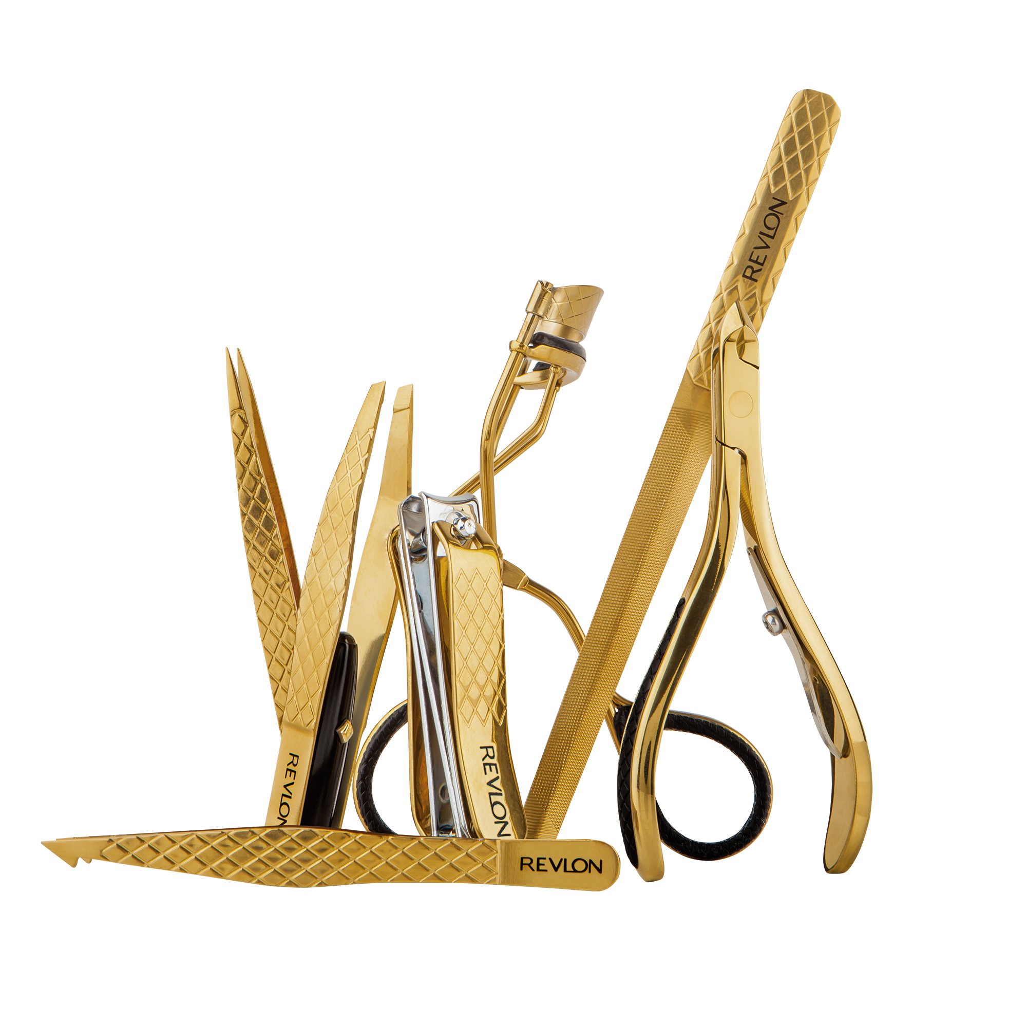 Foto 3 pulgar | Pinza Revlon Gold Series Con Punta Revestida De Titanio - Venta Internacional.