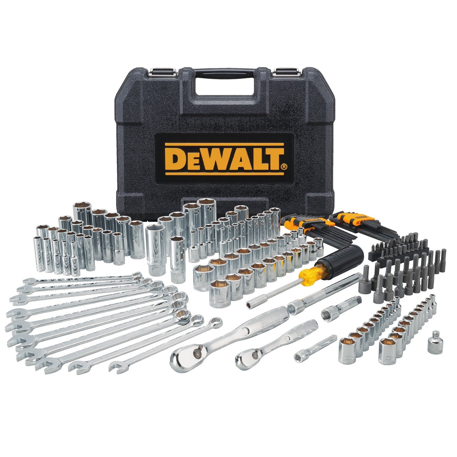 Foto 2 pulgar | Juego de Herramientas DeWalt Mechanics Drive de 1/4 y 3/8 Pulgadas 172 Piezas - Venta Internacional
