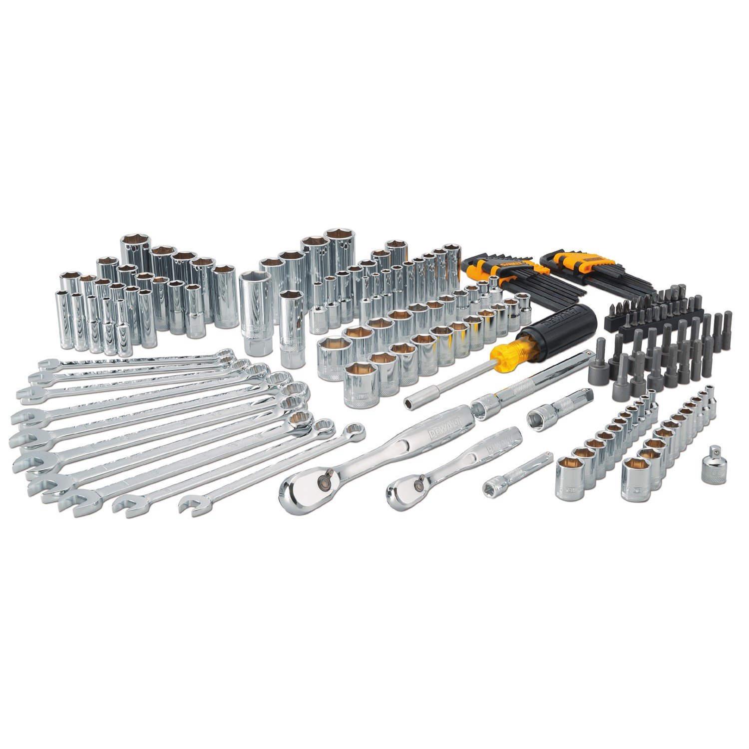Foto 3 pulgar | Juego de Herramientas DeWalt Mechanics Drive de 1/4 y 3/8 Pulgadas 172 Piezas - Venta Internacional