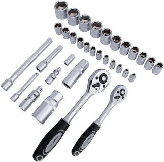 Foto 3 | Juego De Herramientas Amazon Basics De 65 Piezas Para Reparación General Del Hogar - Venta Internacional.