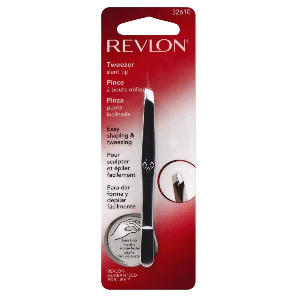 Foto 3 pulgar | Pinzas Revlon Accurate De Acero Inoxidable, Paquete De 4 - Venta Internacional.