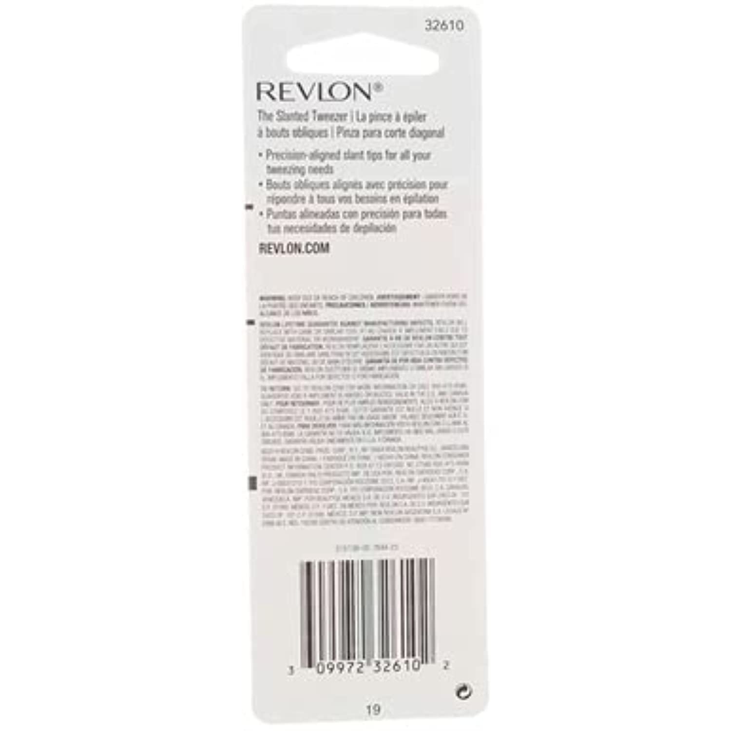 Foto 7 | Pinzas Revlon Accurate De Acero Inoxidable, Paquete De 4 - Venta Internacional.
