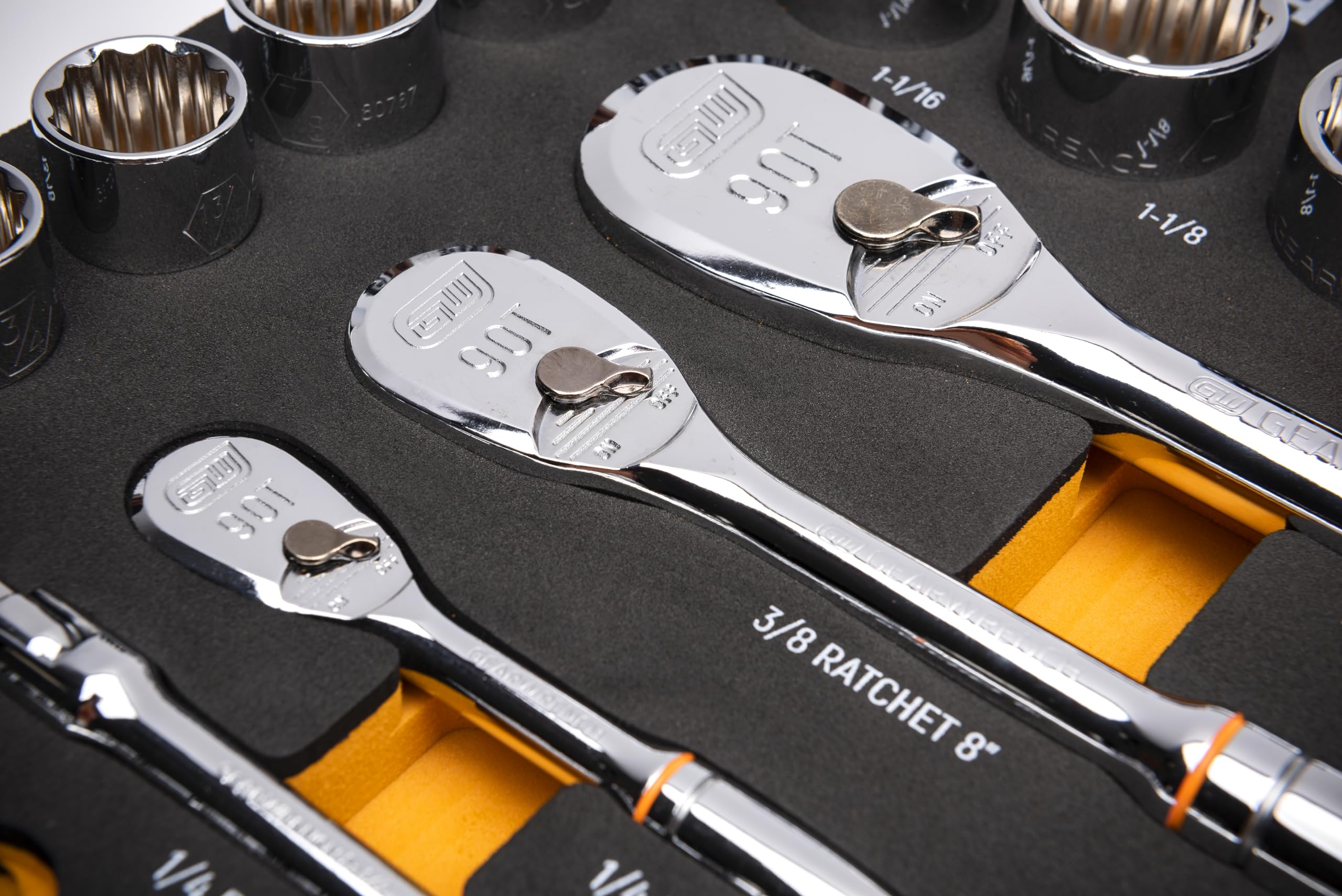 Foto 5 pulgar | Juego De Herramientas Gearwrench 83 Piezas 1/4, 3/8, 1/2 90 Dientes Sae/metric - Venta Internacional.