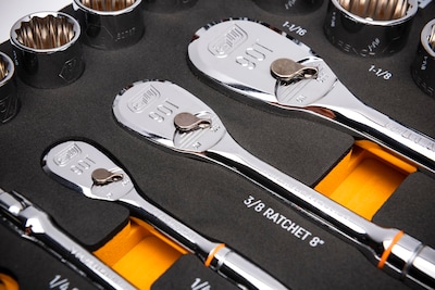 Foto 4 | Juego De Herramientas Gearwrench 83 Piezas 1/4, 3/8, 1/2 90 Dientes Sae/metric - Venta Internacional.