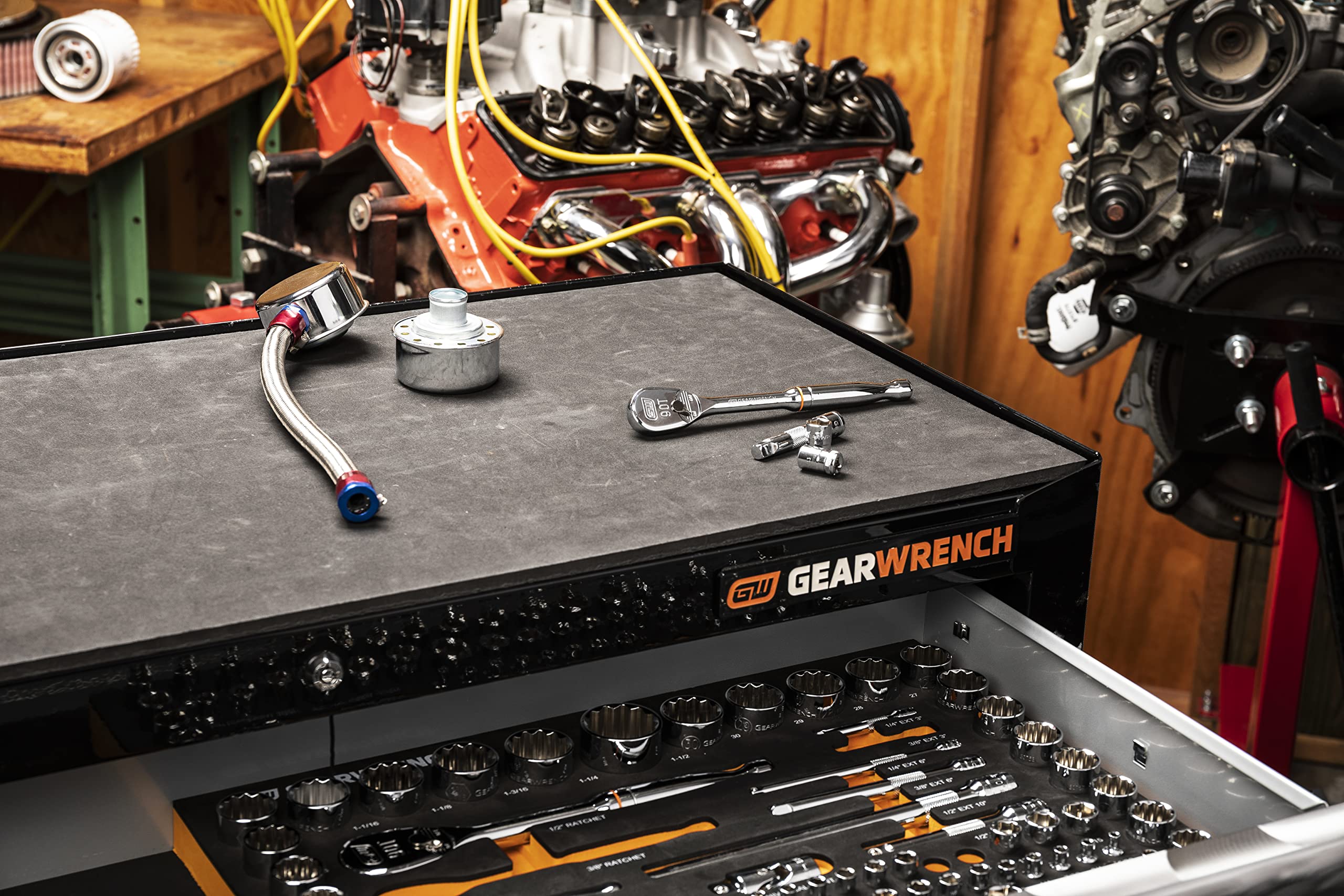 Foto 6 pulgar | Juego De Herramientas Gearwrench 83 Piezas 1/4, 3/8, 1/2 90 Dientes Sae/metric - Venta Internacional.