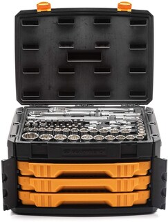 Foto 4 | Juego de Herramientas Mecánicas Gearwrench 243 Piezas con Caja de Almacenamiento - Venta Internacional
