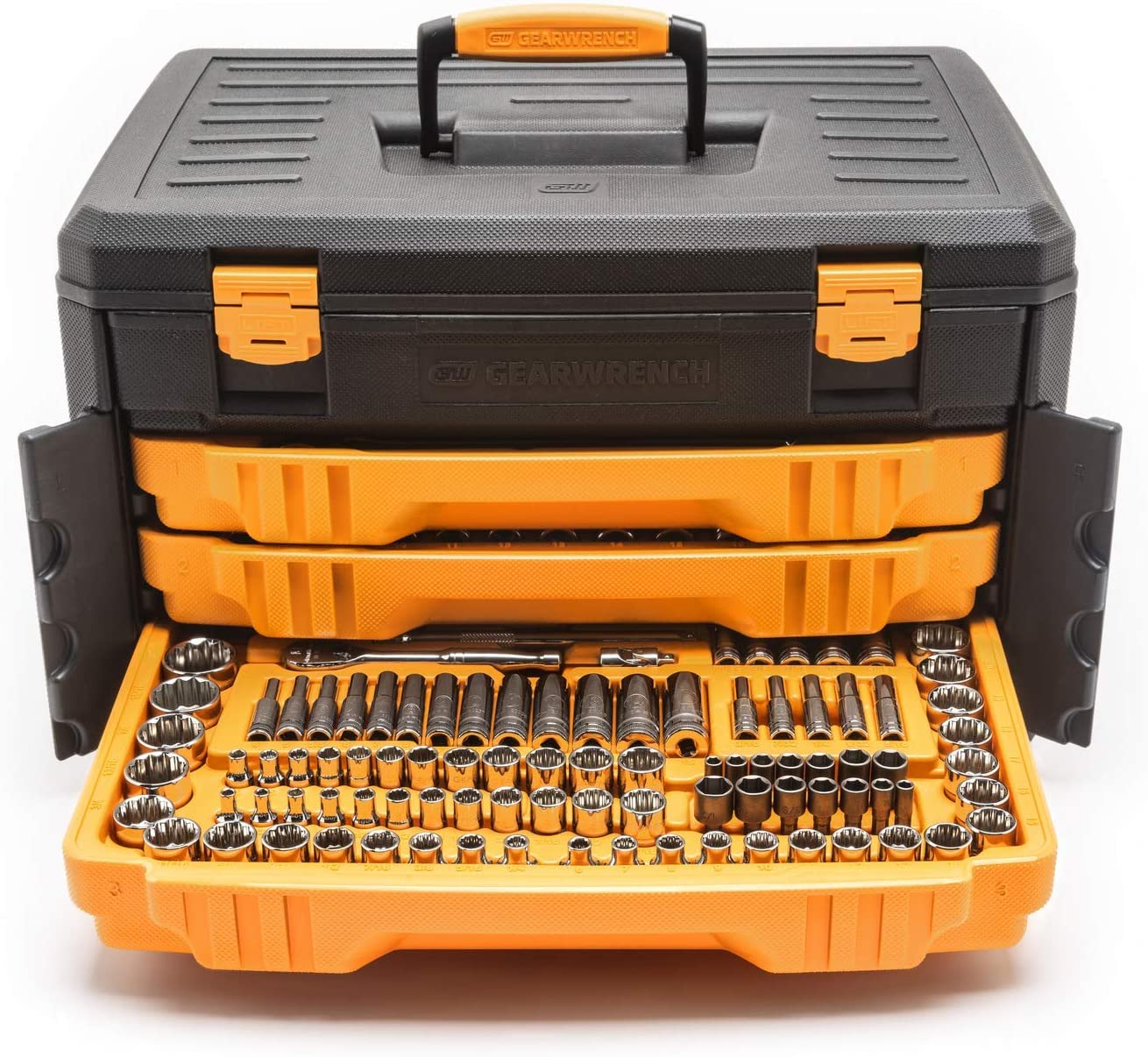 Foto 6 | Juego de Herramientas Mecánicas Gearwrench 243 Piezas con Caja de Almacenamiento - Venta Internacional