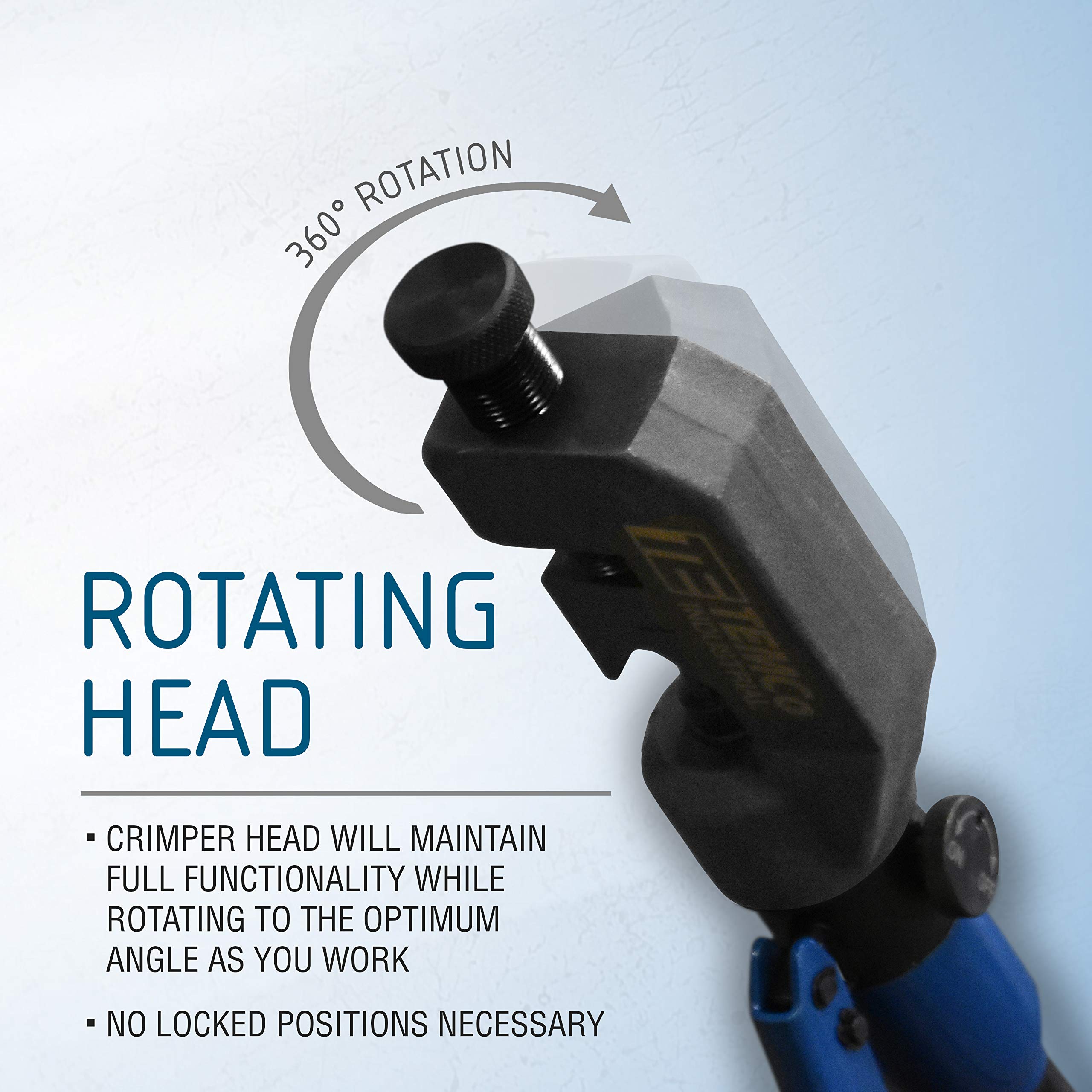 Foto 4 pulgar | Herramienta Engarzadora De Lengüetas Hidráulica Temco Th1818 Dieless Indent - Venta Internacional.