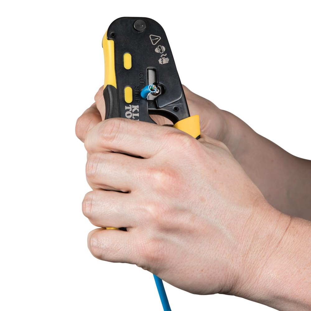 Foto 5 pulgar | Kit de Herramientas Klein Tools 80024 Cable de Datos con Trinquete con Cat6 - Venta Internacional