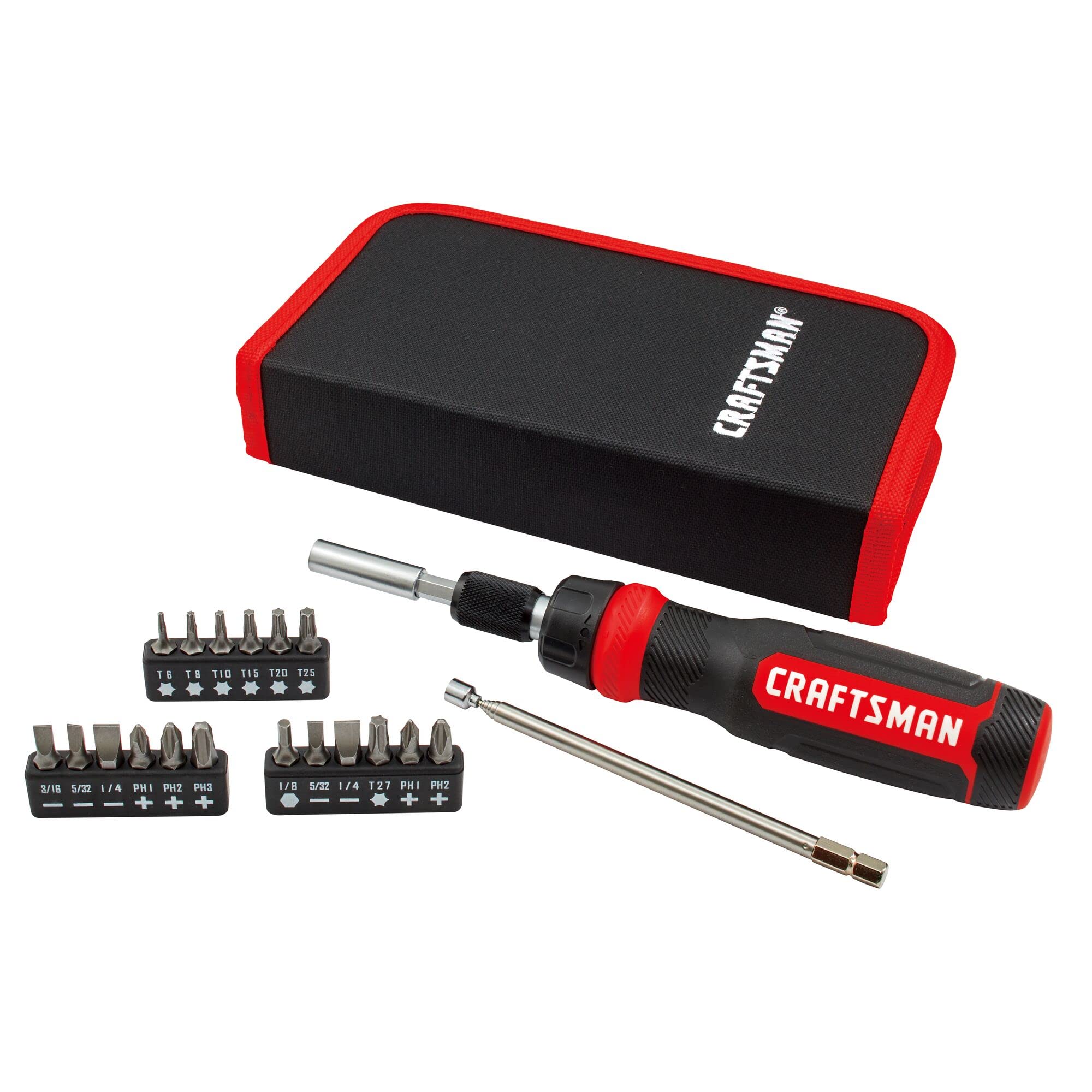 Foto 2 pulgar | Juego De Destornilladores Con Trinquete Craftsman Multibit, 26 Piezas - Venta Internacional.