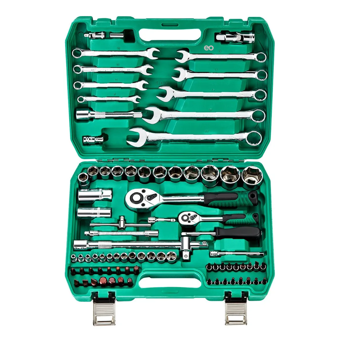 Foto 1 | Juego De Herramientas Y Dados De Impacto 82 Piezas Eo Safe Imports Esi-3578-1 Verde