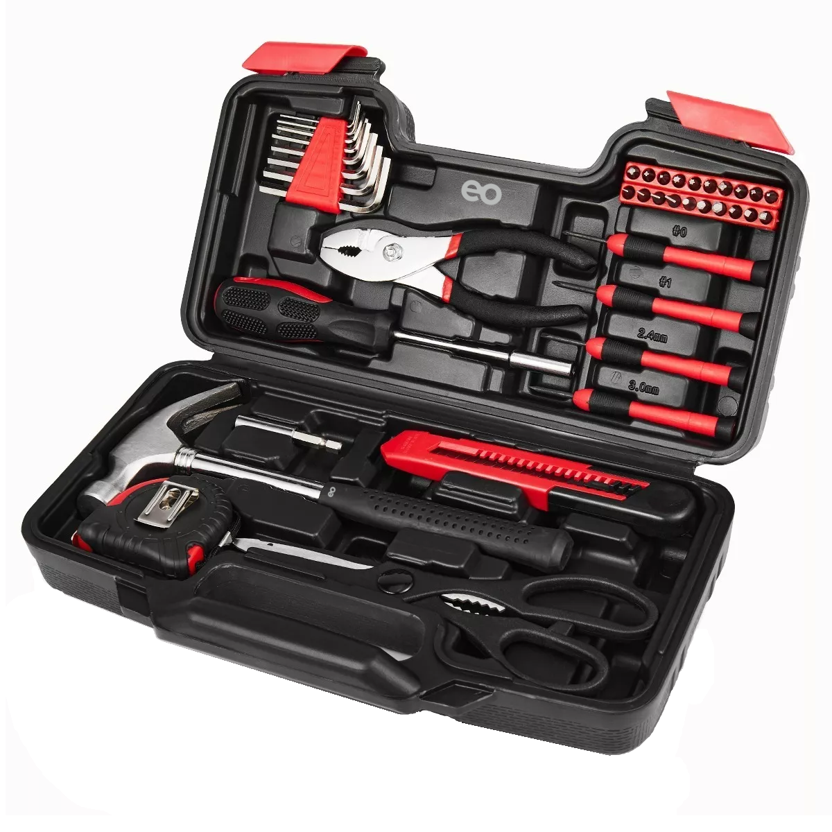 Juego De Herramientas Para El Hogar 39pzs Eo Safe Imports Esi-5259-1 Negro