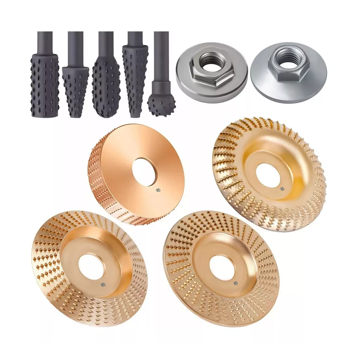 Foto 1 | Kit de Discos para Tallar Madera y Escofinas