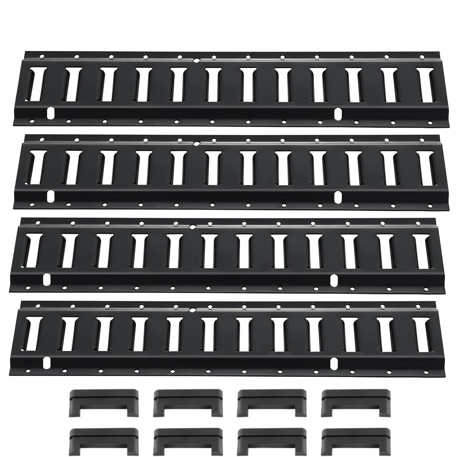 Foto 2 pulgar | Kit De Rieles De Amarre E Track Vevor, 60 Cm, Acero, Paquete De 4 Unidades, 900 Kg - Venta Internacional.