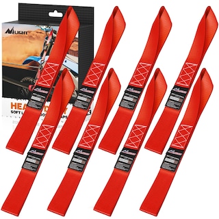 Foto 1 | Correas De Amarre Para Motocicletas Nilight Soft Loop, 1,7 X 17, 8 Unidades - Venta Internacional.