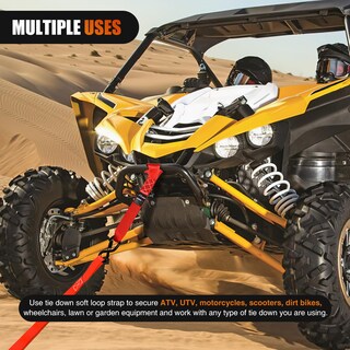 Foto 7 | Correas De Amarre Para Motocicletas Nilight Soft Loop, 1,7 X 17, 8 Unidades - Venta Internacional.