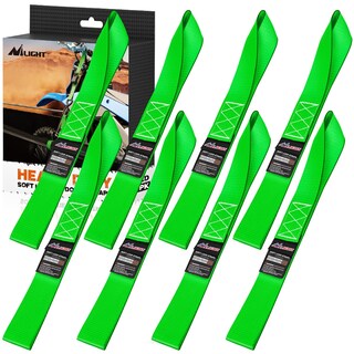 Foto 1 | Correas De Amarre Para Motocicletas Nilight Soft Loop, 1,7 X 17 Cm, Paquete De 8 - Venta Internacional.