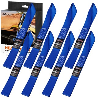 Foto 1 | Correas De Amarre Para Motocicletas Nilight Soft Loop, 1,7 X 17 Cm, Paquete De 8 - Venta Internacional.