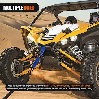 Foto 7 | Correas De Amarre Para Motocicletas Nilight Soft Loop, 1,7 X 17 Cm, Paquete De 8 - Venta Internacional.