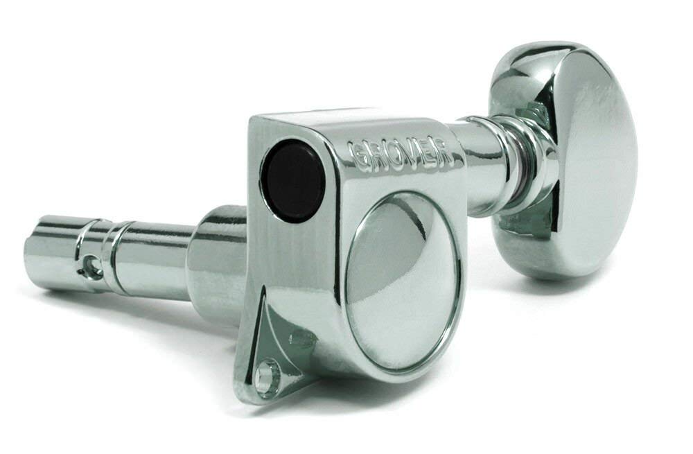 Foto 6 pulgar | Cabezales De Máquina Grover 406c Rotomatic Mini 3 Por Lado Cromados - Venta Internacional.