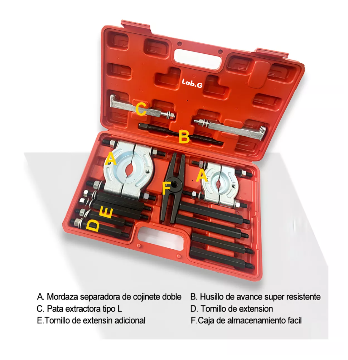 Foto 4 pulgar | Juego De Extractores Y Separadores De Baleros Rodamientos
