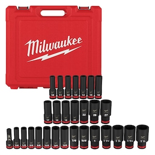 Foto 1 | Juego de Enchufes Milwaukee 49-66-7016 6pt Sae&m - Venta Internacional