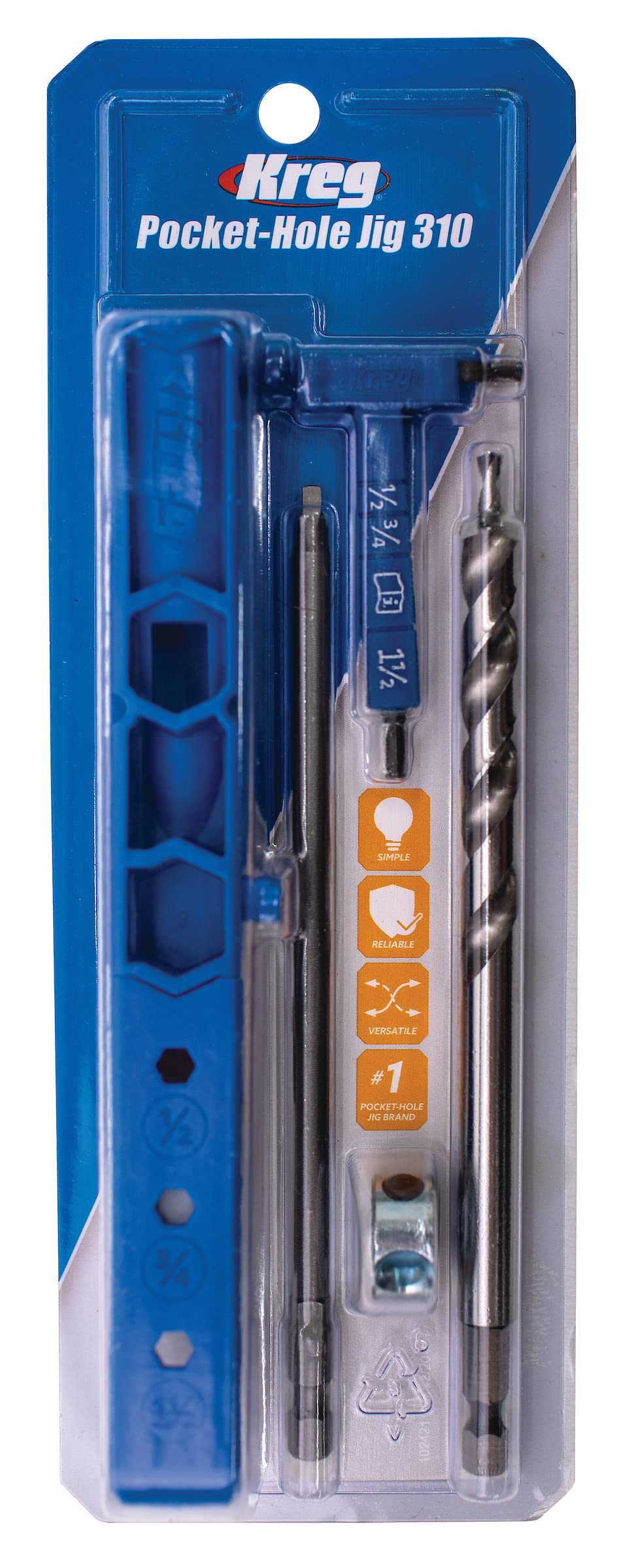 Foto 3 pulgar | Plantilla Con Orificio De Bolsillo Kreg Kphj310 310 Para Material De 1,27 A 3,81 Cm De Grosor - Venta Internacional.