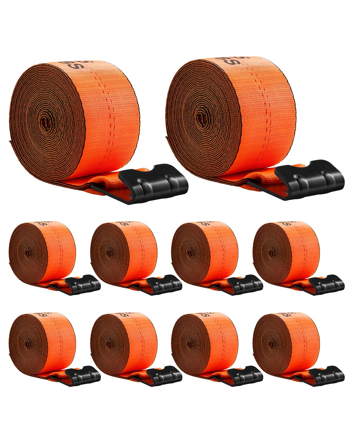 Foto 2 pulgar | Correas Vevor Para Camiones, 4 X 9 M, Muy Resistentes, Con Amarre, 8165 Kg - Venta Internacional.