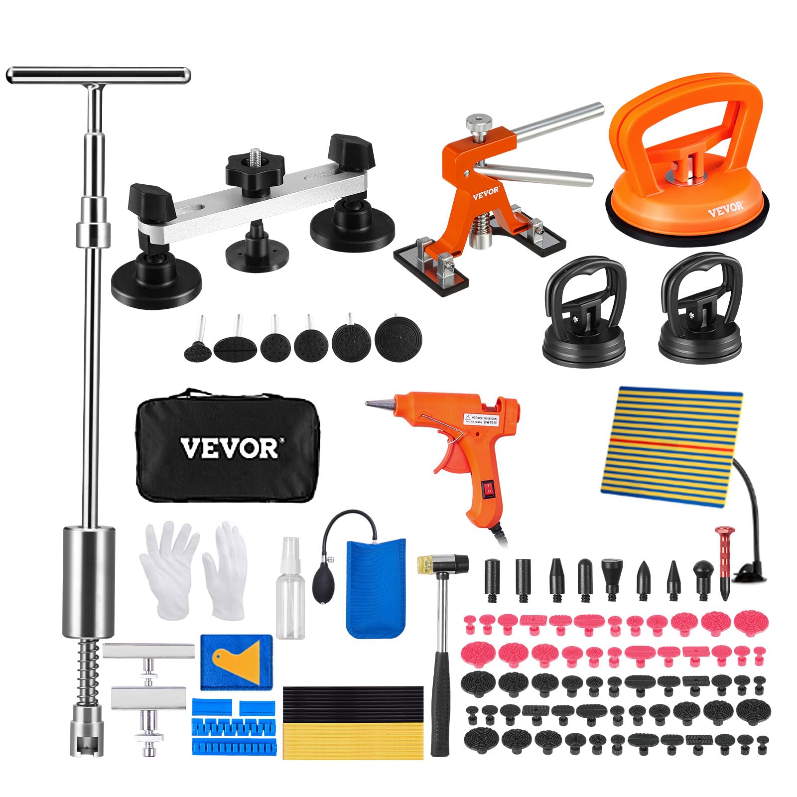 Foto 1 | Kit De Eliminación De Abolladuras Vevor, 117 Unidades, Kit De Reparación De Abolladuras Sin Pintura - Venta Internac