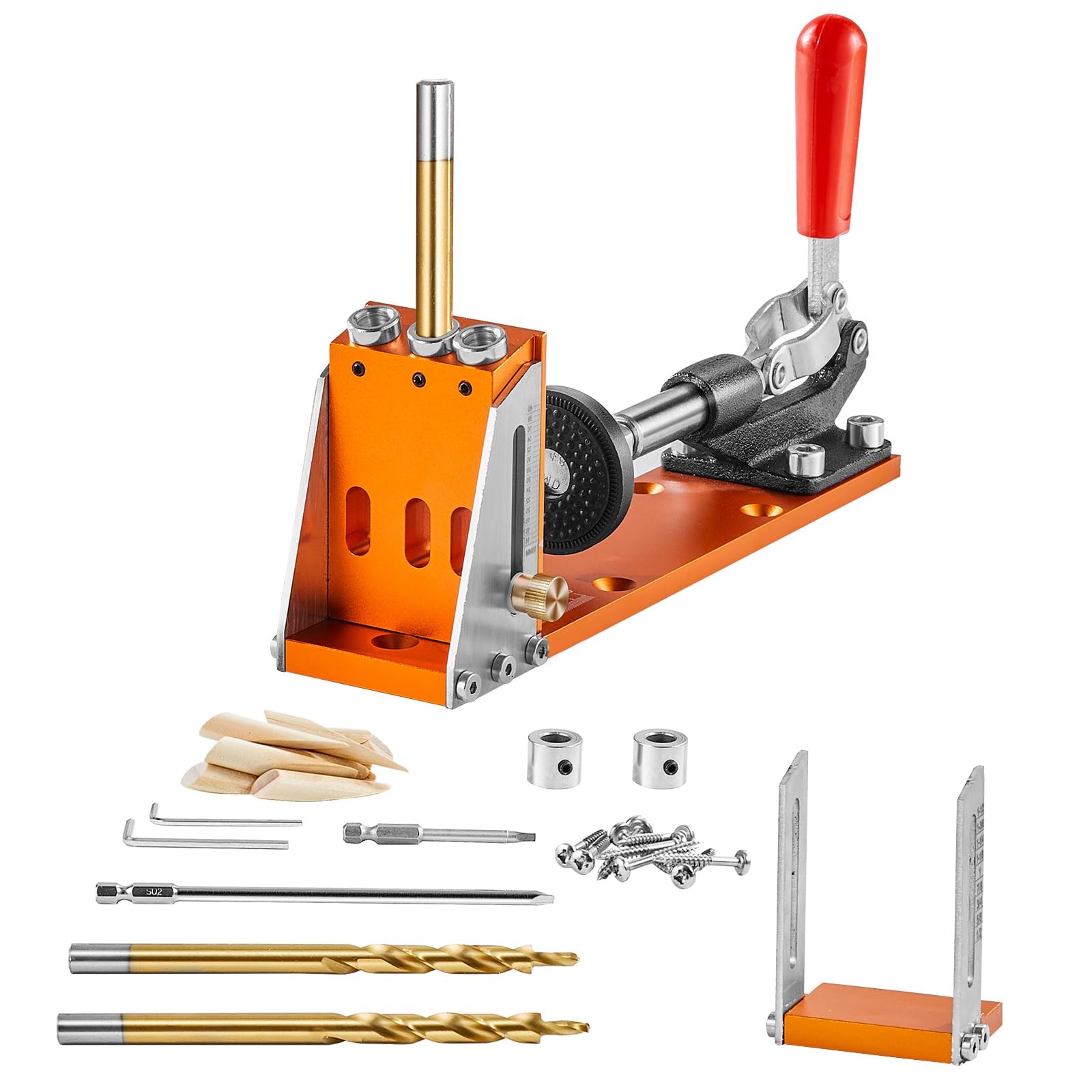 Kit De Plantillas Pocket Hole Vevor Fácil De Usar Para Proyectos De Carpintería - Venta Internacional.
