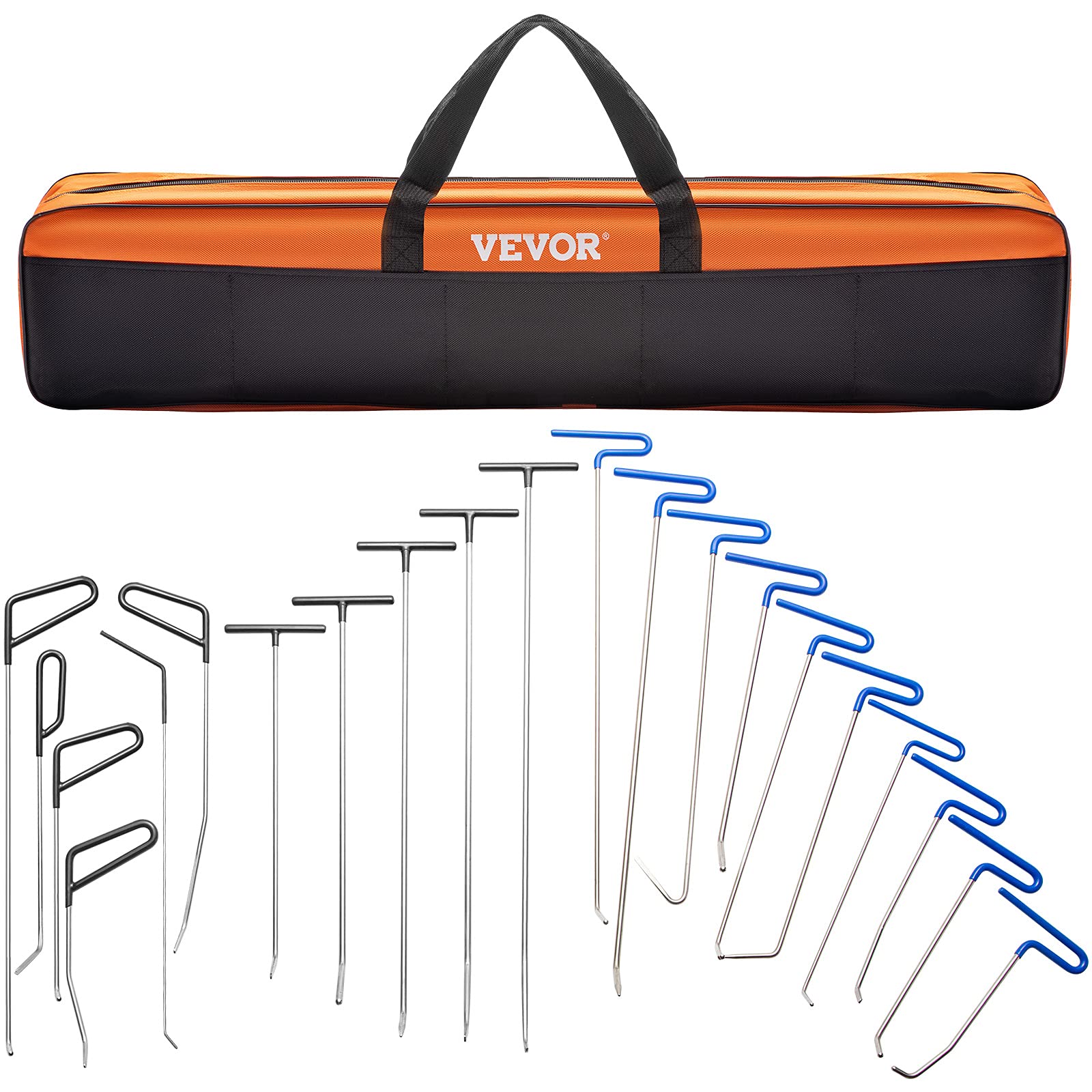 Foto 1 | Kit De Eliminación De Abolladuras Vevor Rods Repair Sin Pintura, 21 Unidades, Acero Inoxidable - Venta Internacional.