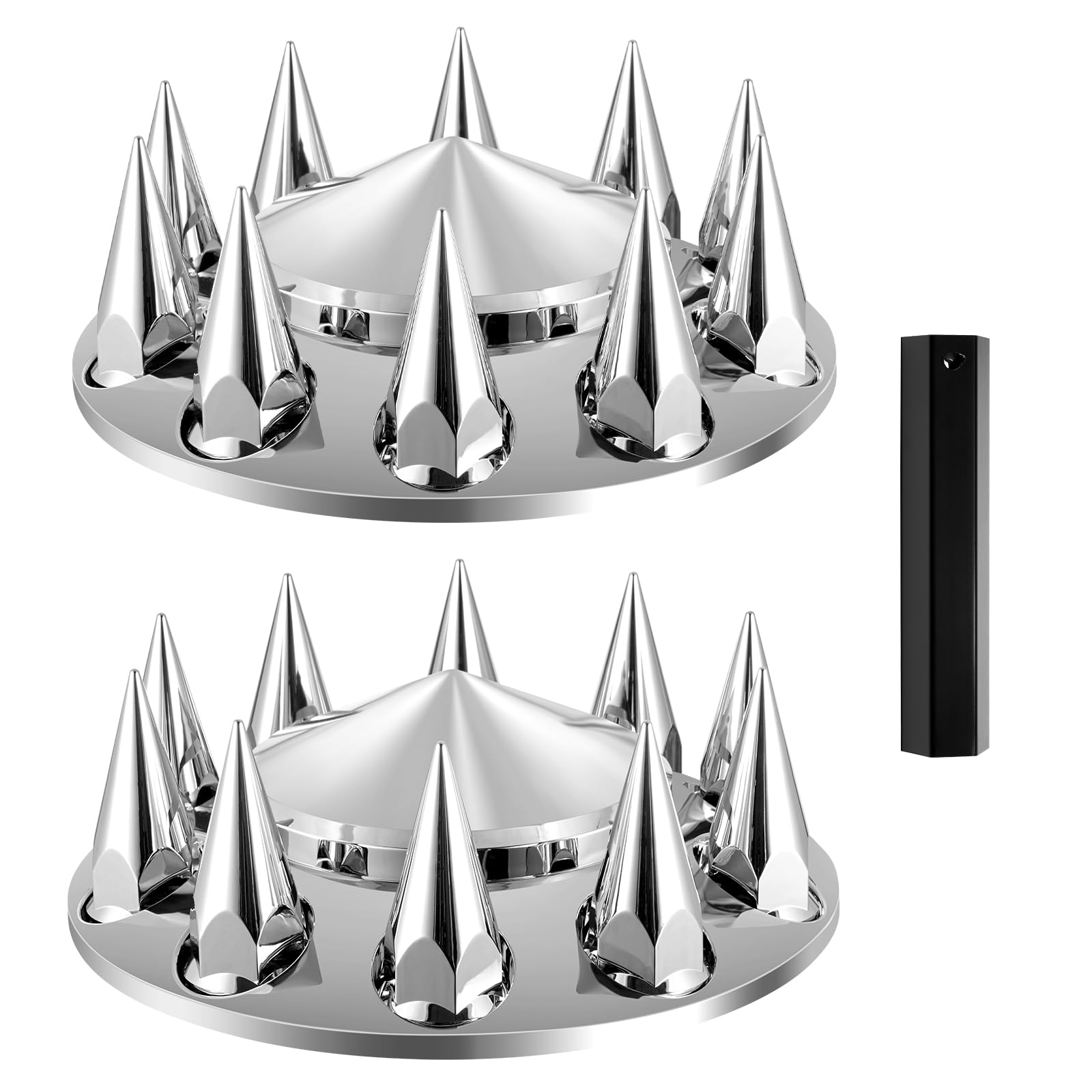 Cubiertas De Rueda Del Eje Delantero Vevor Spiked Para Semirremolque - Venta Internacional.