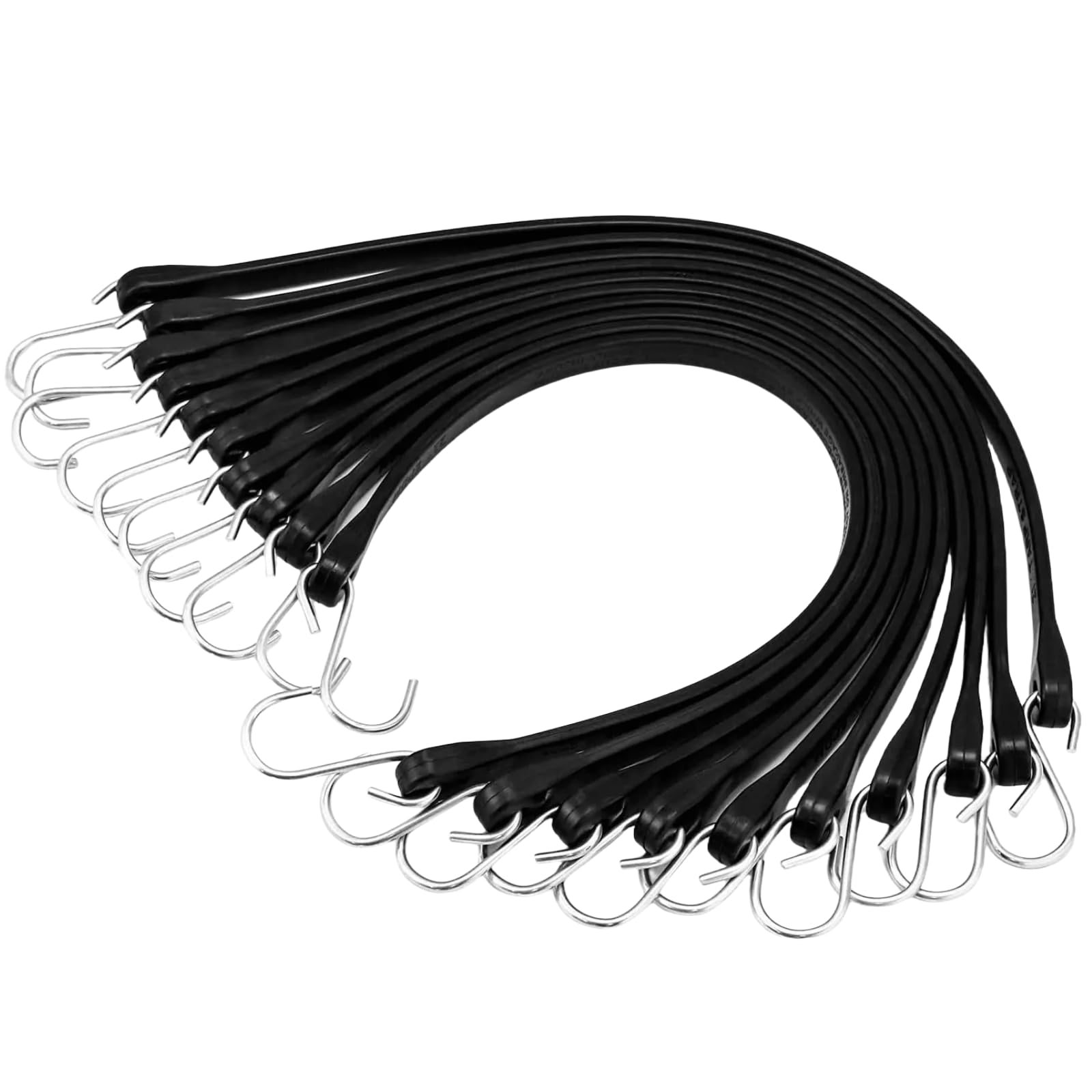 Foto 1 | Cordones Elásticos De Goma Vevor, Paquete De 50 Unidades, 21 Cm, Con Ganchos En Forma De S Rizados - Venta Internacion