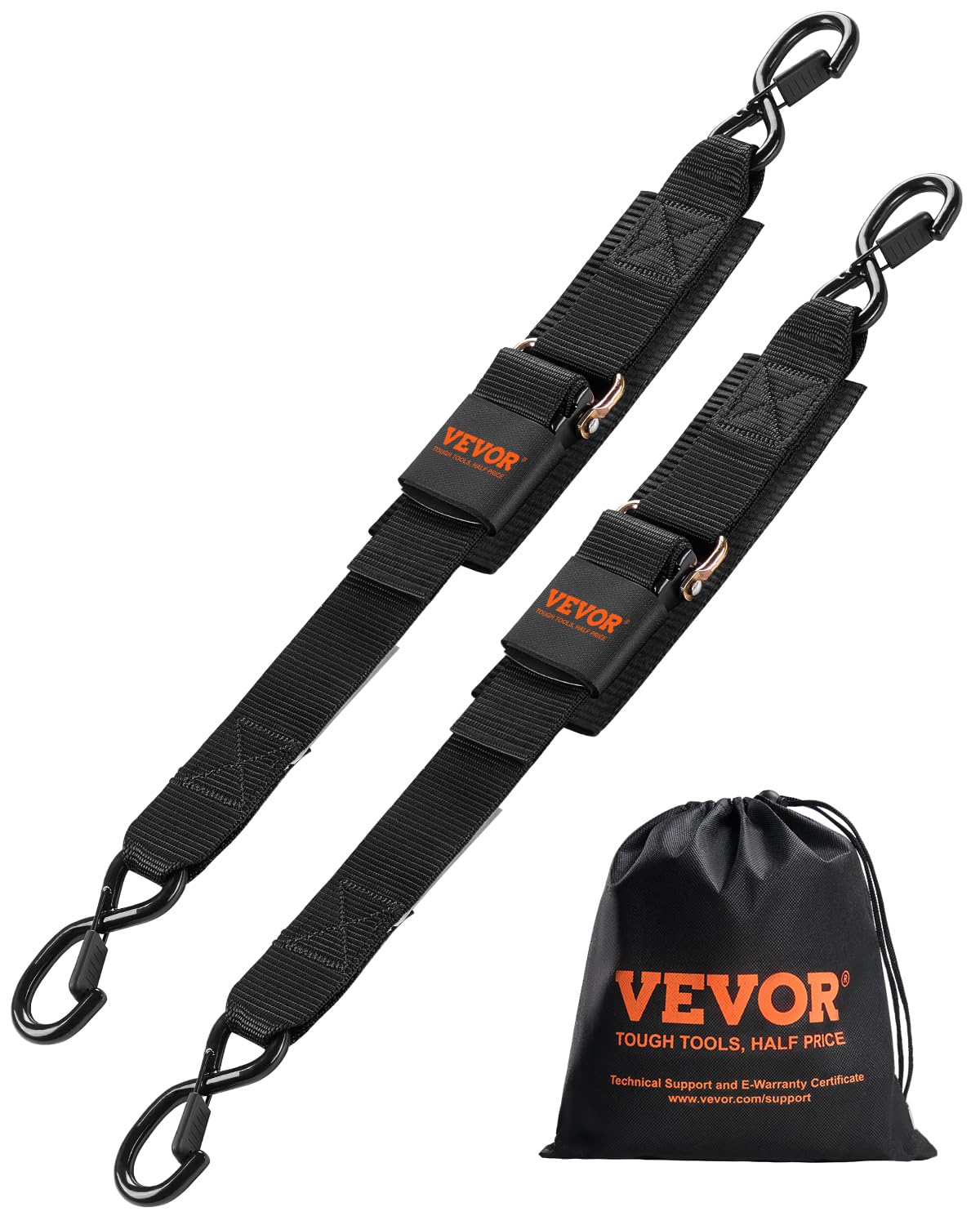 Foto 2 pulgar | Correas Ajustables Vevor Para Remolque De Barco, 2 X 24 Pulgadas (paquete De 2) - Venta Internacional.