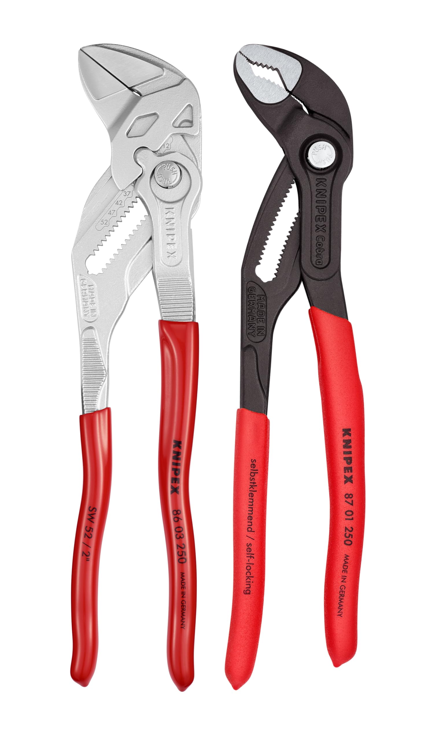 Foto 2 pulgar | Juego De Herramientas Knipex 10 Cobra Para Bomba De Agua Y Llave Con Alicates, 2 Unidades - Venta Internacional.