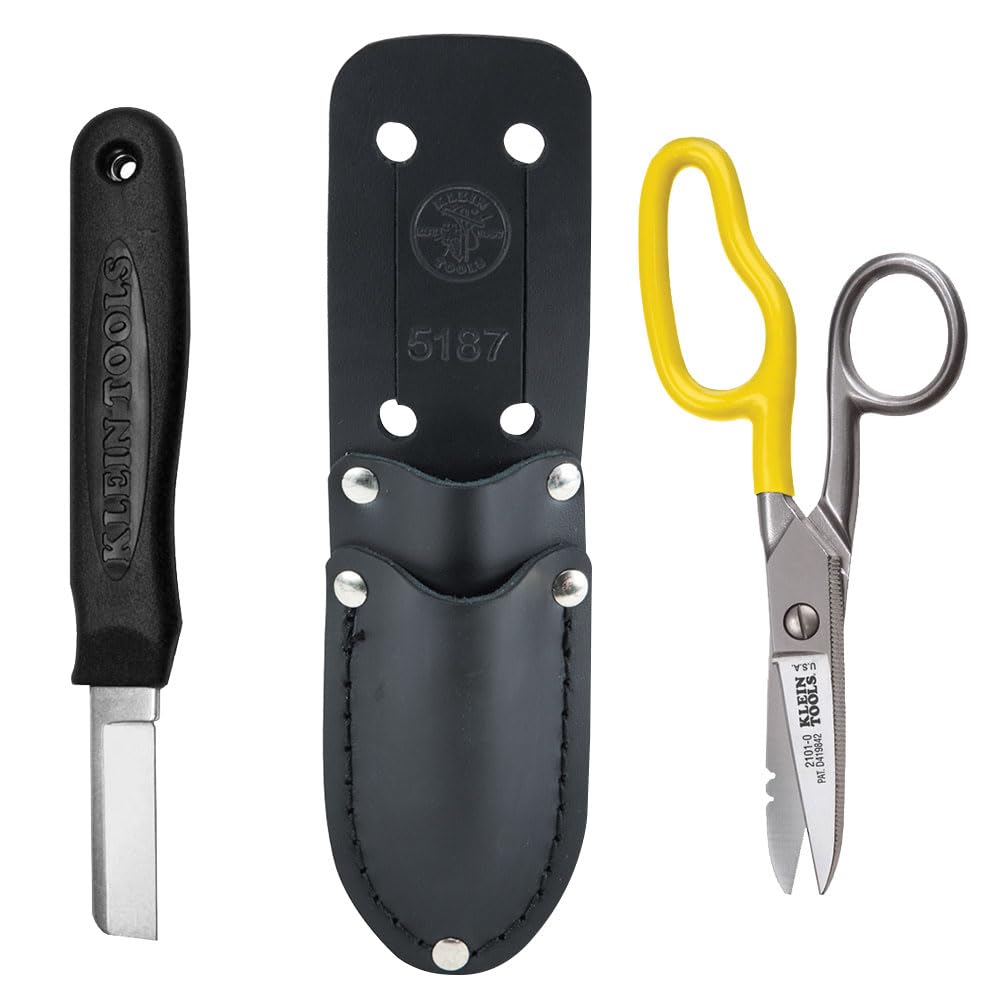 Foto 2 pulgar | Kit De Empalmador De Cables Klein Tools 46039 Con Cuchillo Y Tijera - Venta Internacional.