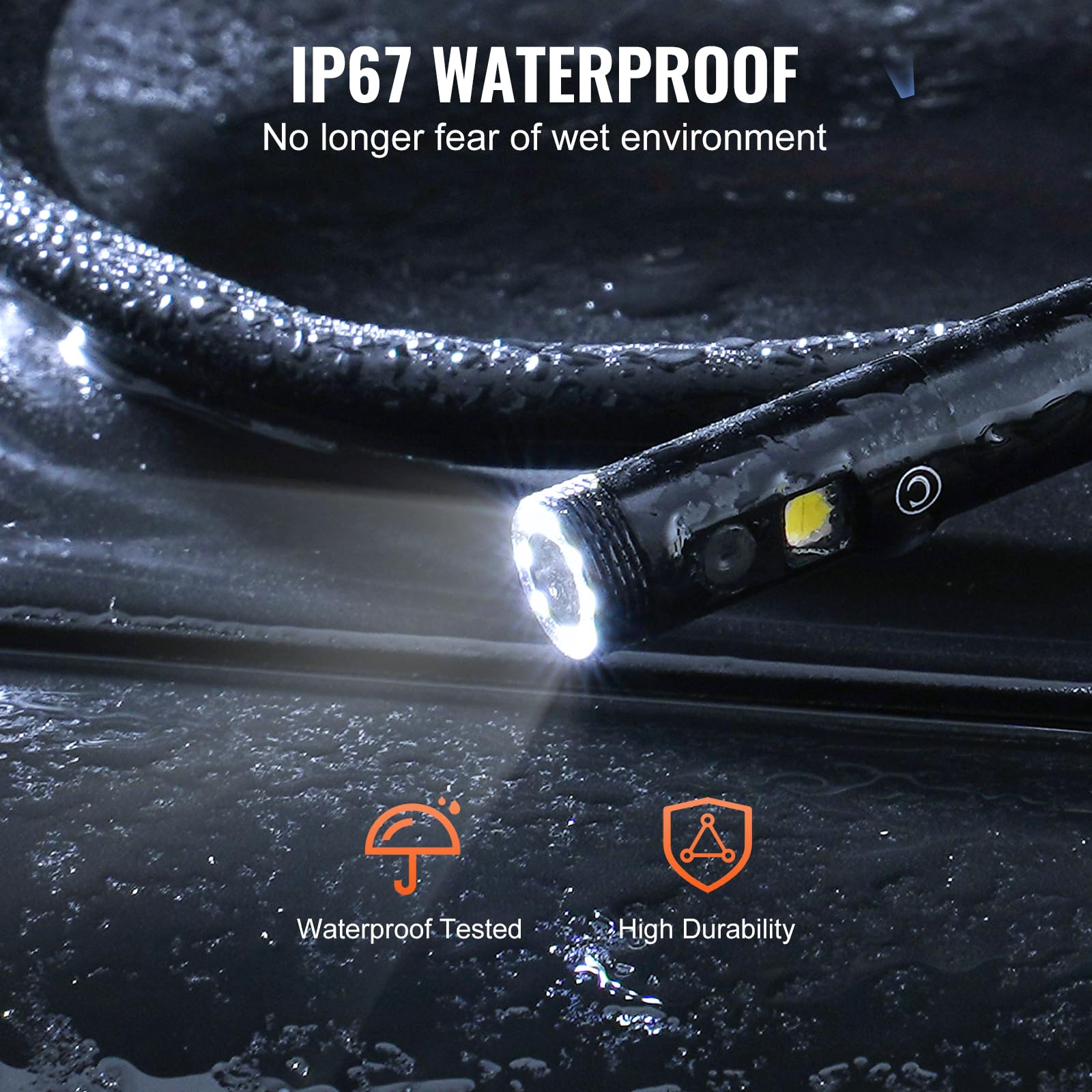 Foto 6 | Cámara De Inspección Vevor Industrial Boroscope 1080p Hd 49,2 Pies - Venta Internacional.