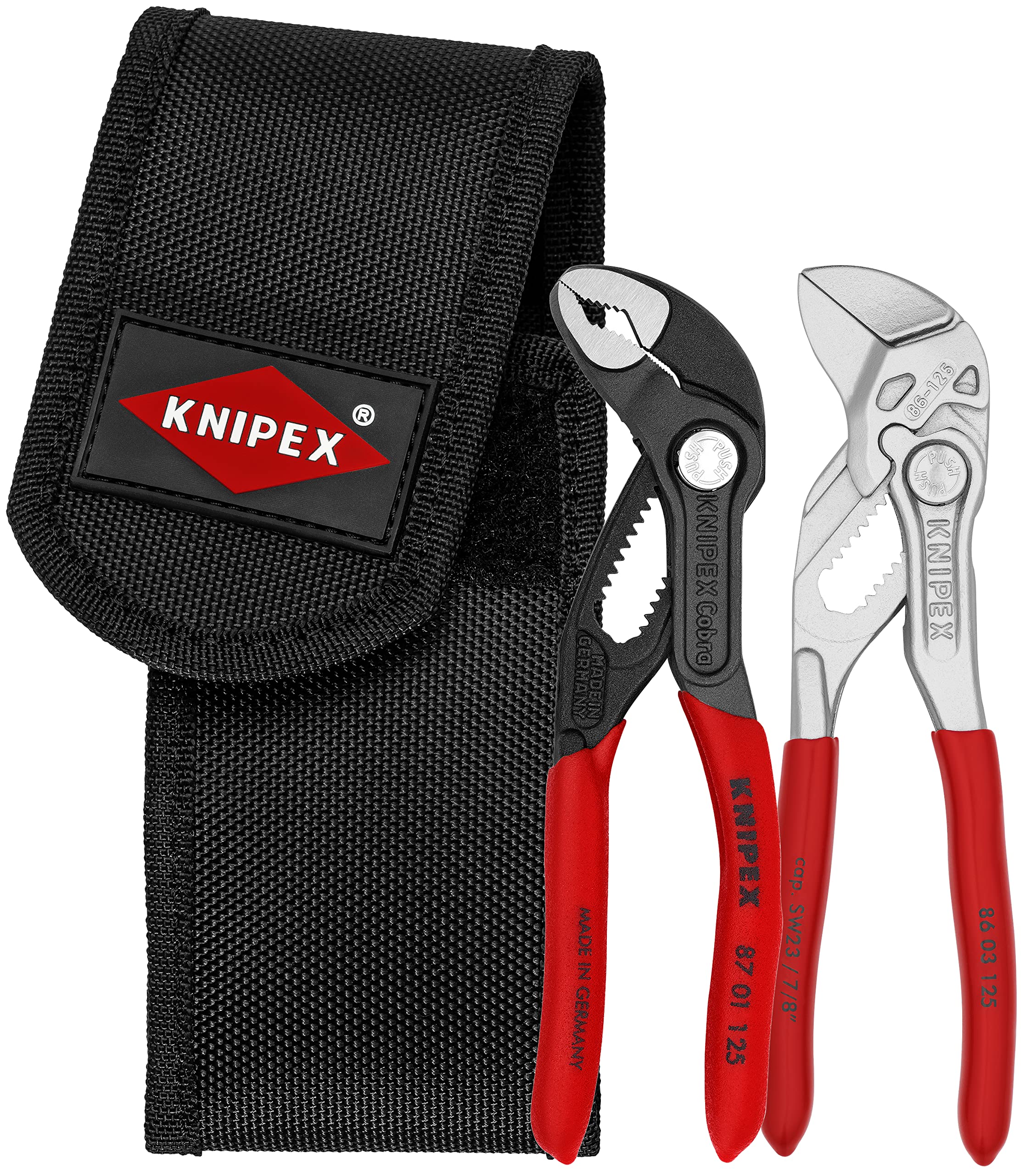 Foto 2 pulgar | Juego De Minialicates En Bolsa Para Cinturón Y Herramientas Knipex 00 20 72 V04 - Venta Internacional.
