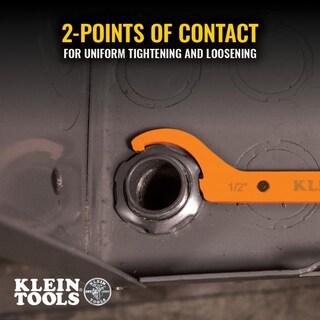 Foto 4 | Juego De Llaves Para Contratuercas Klein Tools 50901r De 1/2, 3/4 Y 1 Pulgada - Venta Internacional.