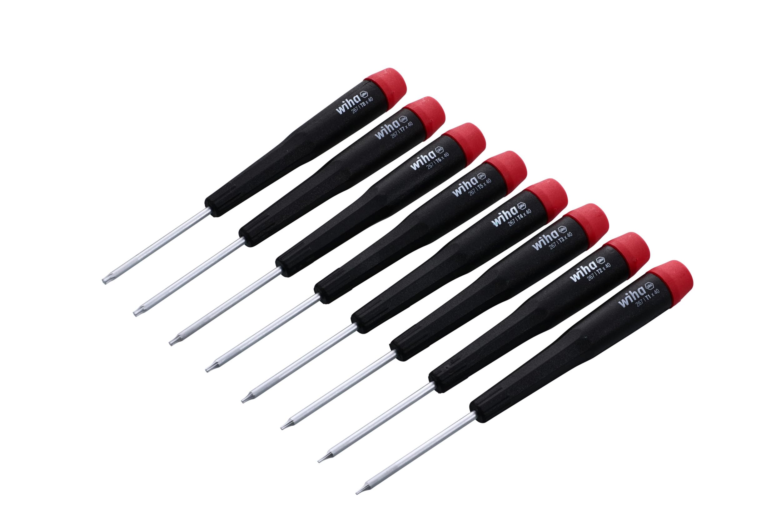 Foto 2 pulgar | Set Torx Precision Wiha 26791 T1-t8 De 8 Piezas Con Mango Cónico - Venta Internacional.