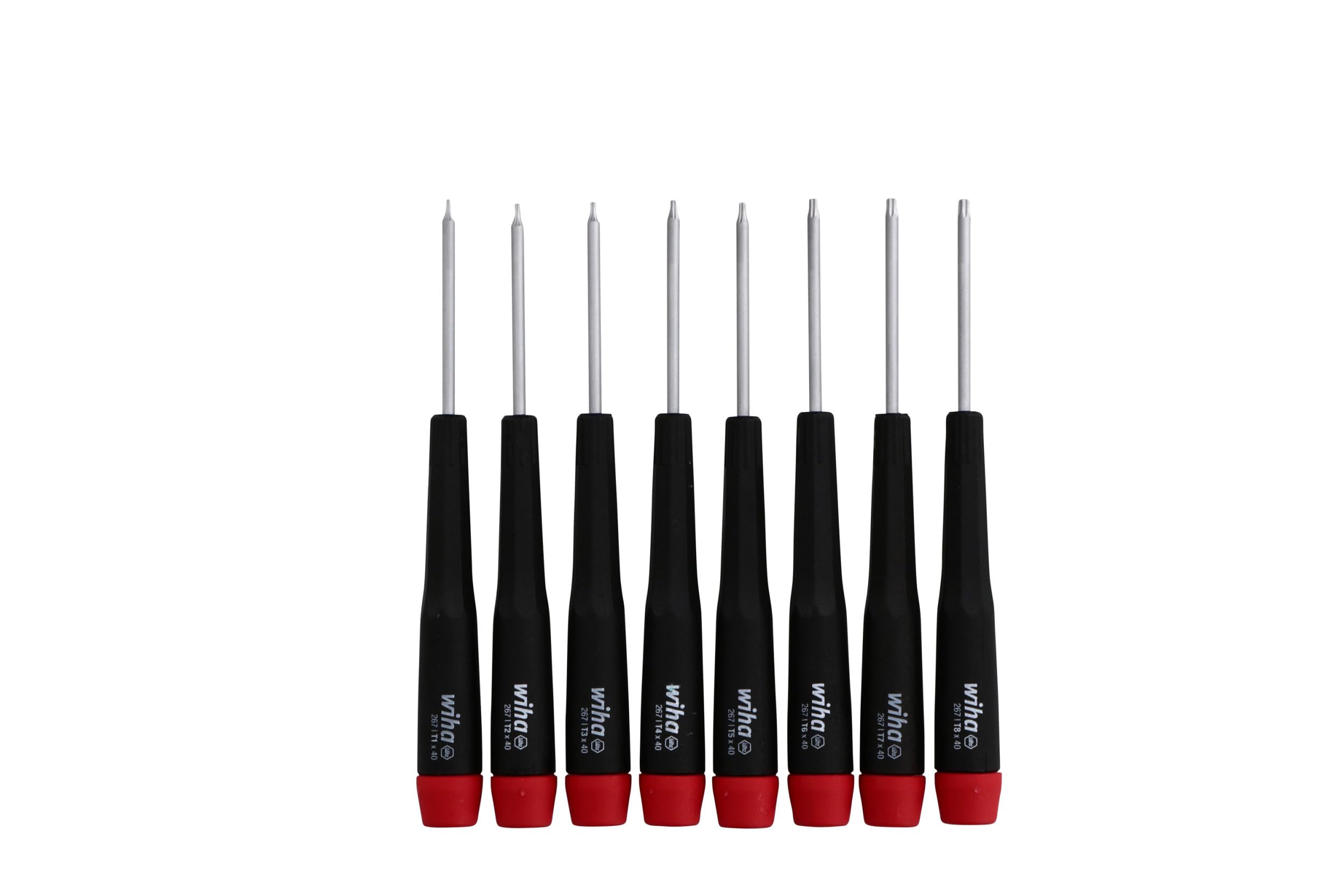 Foto 4 pulgar | Set Torx Precision Wiha 26791 T1-t8 De 8 Piezas Con Mango Cónico - Venta Internacional.