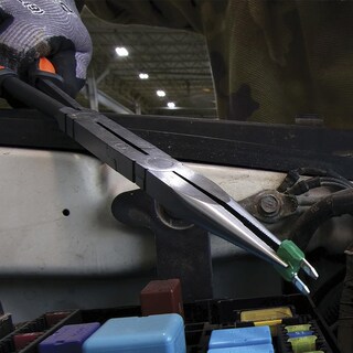 Foto 2 | Juego De Alicates Klein Tools Con Punta De Aguja Y Punta Doblada, 33 Cm, 2 Piezas - Venta Internacional.