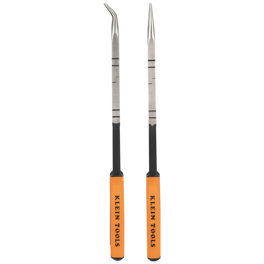 Foto 8 pulgar | Juego De Alicates Klein Tools Con Punta De Aguja Y Punta Doblada, 33 Cm, 2 Piezas - Venta Internacional.