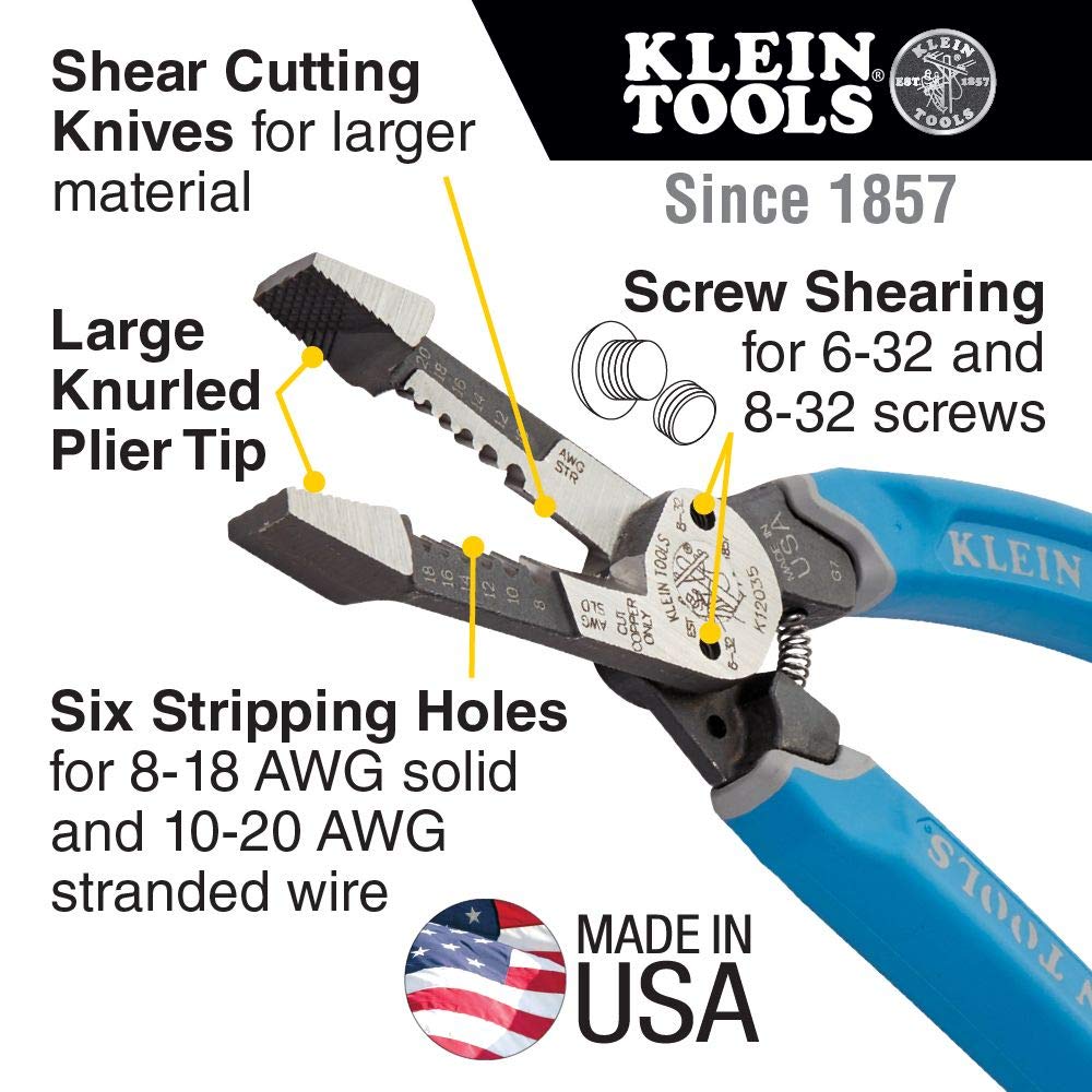 Foto 2 | Cortador de Alambre Klein Tools-Venta Internacional