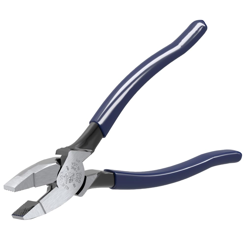 Alicates Klein Tools D213-9ne, Fabricados En Ee. Uu., Cortadores Laterales De 9 Pulgadas, Alicates L - Venta Internac