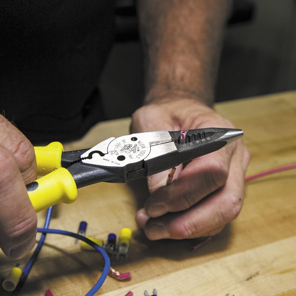 Foto 5 | Alicates De Punta Fina Klein Tools J207-8cr Multiusos Linesman - Venta Internacional.