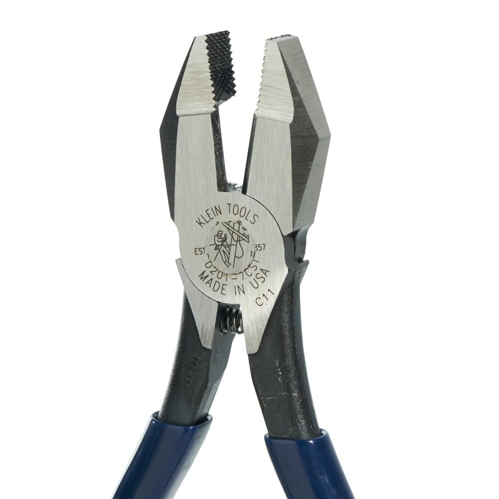 Foto 6 pulgar | Alicates Para Herreros Klein Tools D201-7cst, 23 Cm, Con Resorte - Venta Internacional.